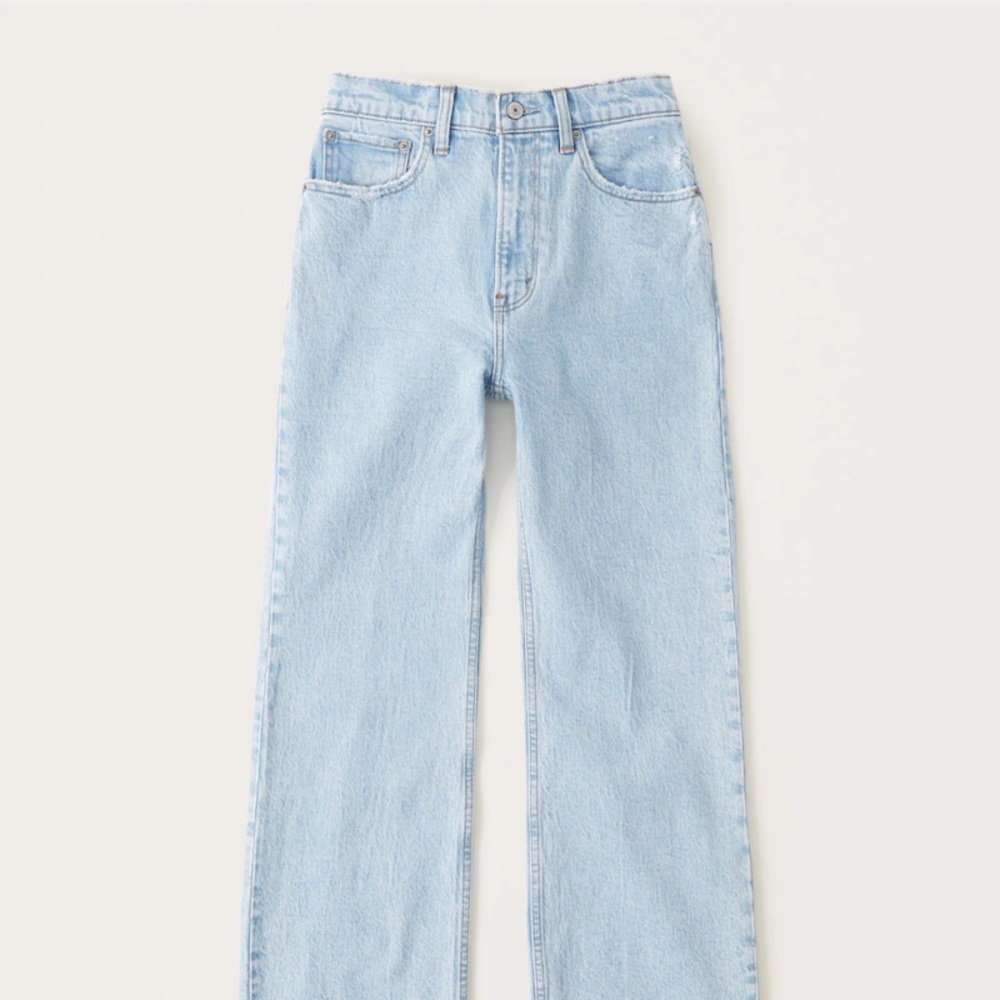 Abercrombie & Fitch Light Blue Women Jeans